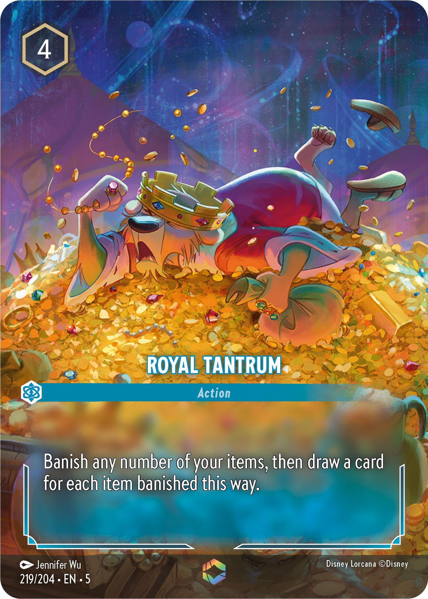 Disney Lorcana: Royal Tantrum (Enchanted) card image