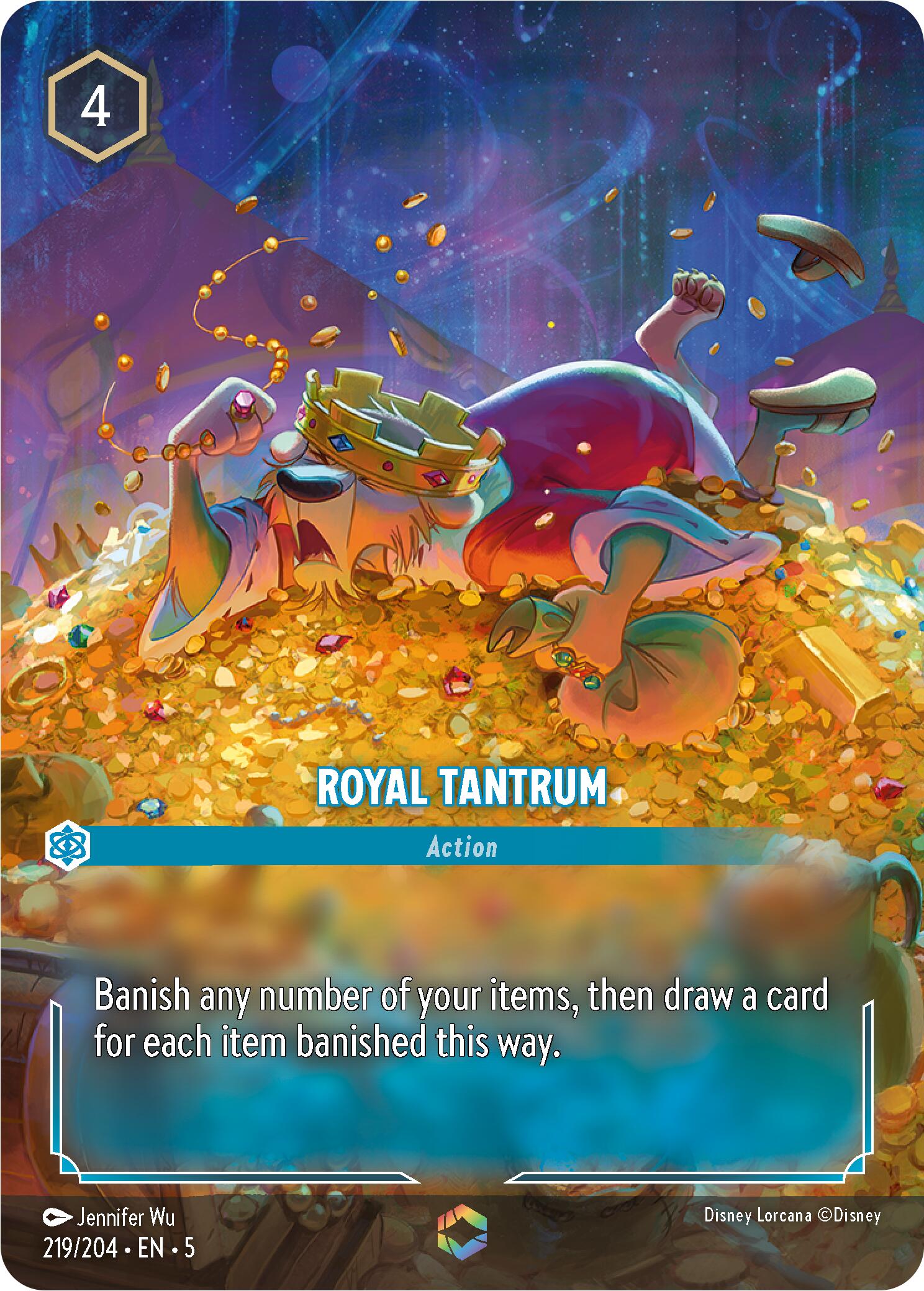 Disney Lorcana: Royal Tantrum (Enchanted) card image