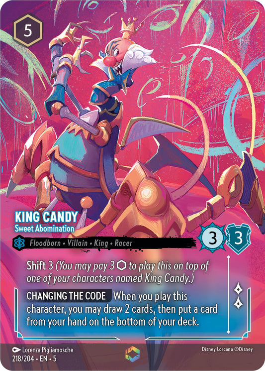 Disney Lorcana: King Candy - Sweet Abomination (Enchanted) card image