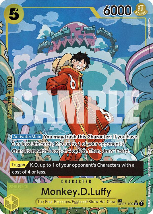 One Piece Card Game: Monkey.D.Luffy (SP) card image