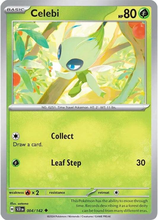 Pokemon: Celebi card image