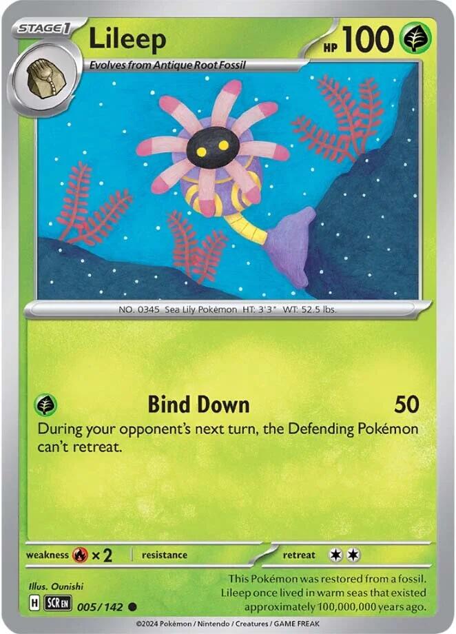 Pokemon: Lileep - 005/142 card image