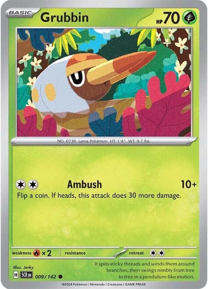 Pokemon: Grubbin card image