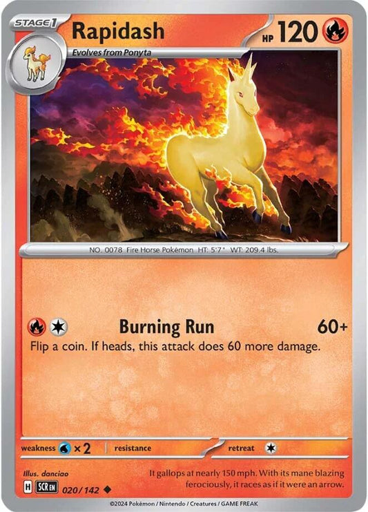 Pokemon: Rapidash card image