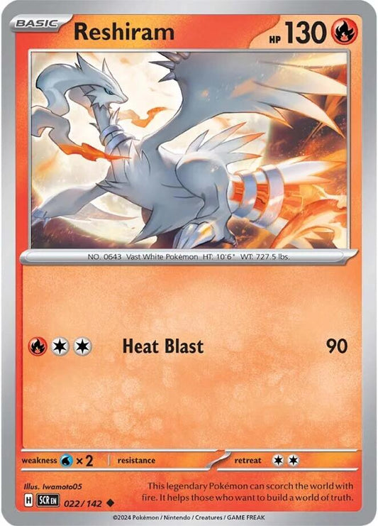 Pokemon: Reshiram card image