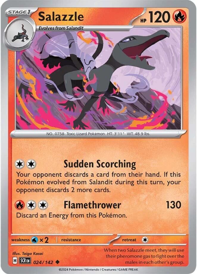 Pokemon: Salazzle card image