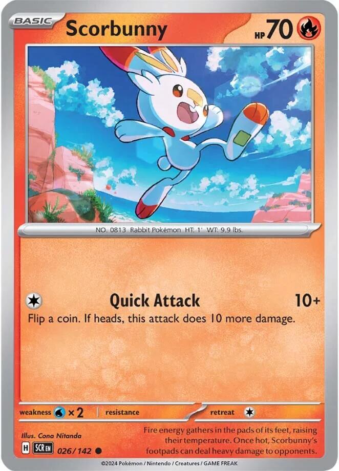 Pokemon: Scorbunny card image