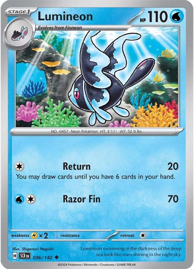 Pokemon: Lumineon card image