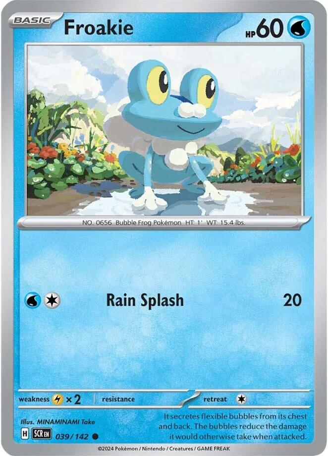 Pokemon: Froakie card image