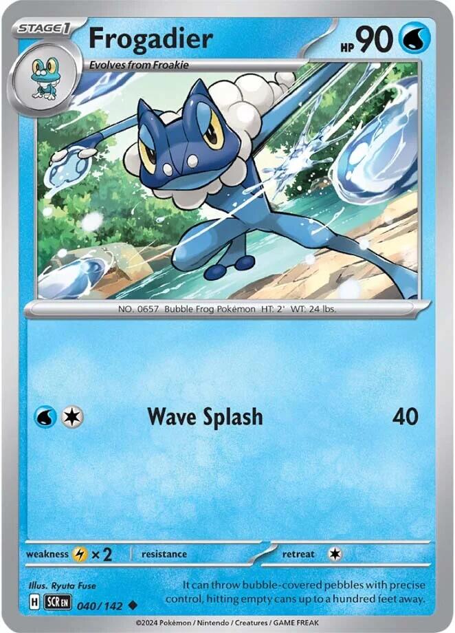 Pokemon: Frogadier card image