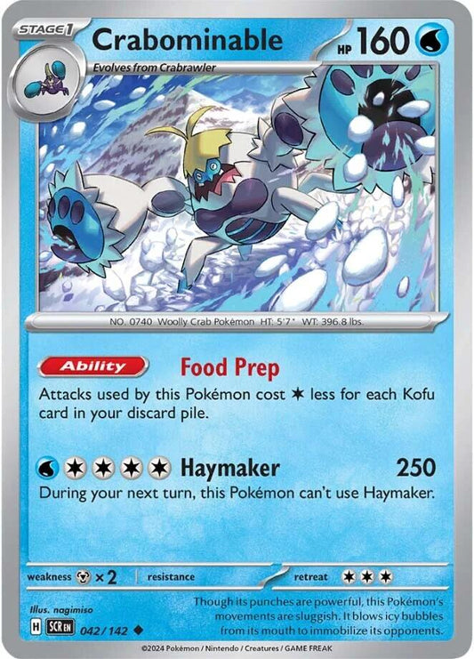 Pokemon: Crabominable - 042/142 card image