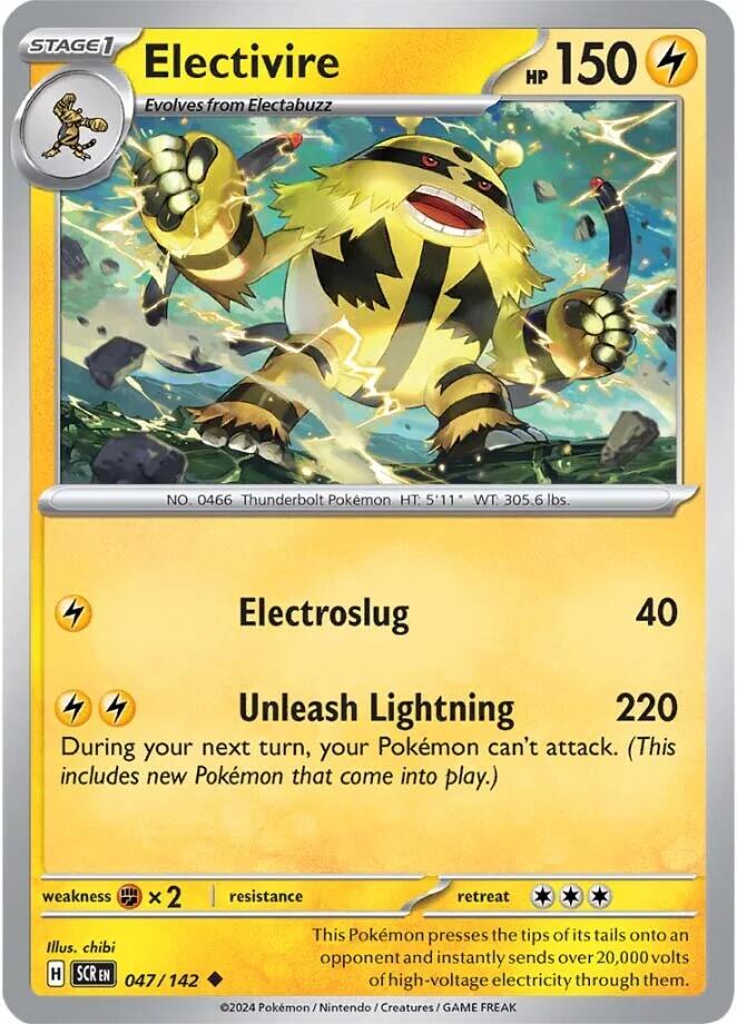 Pokemon: Electivire card image