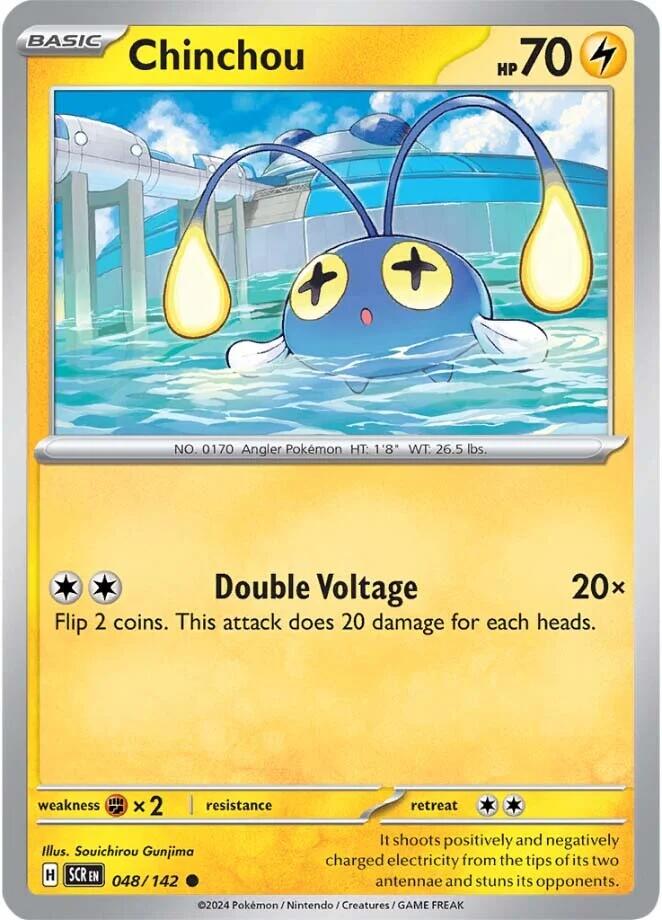 Pokemon: Chinchou card image