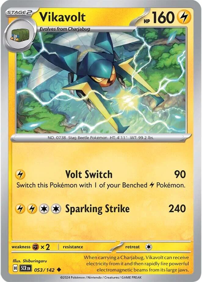 Pokemon: Vikavolt card image