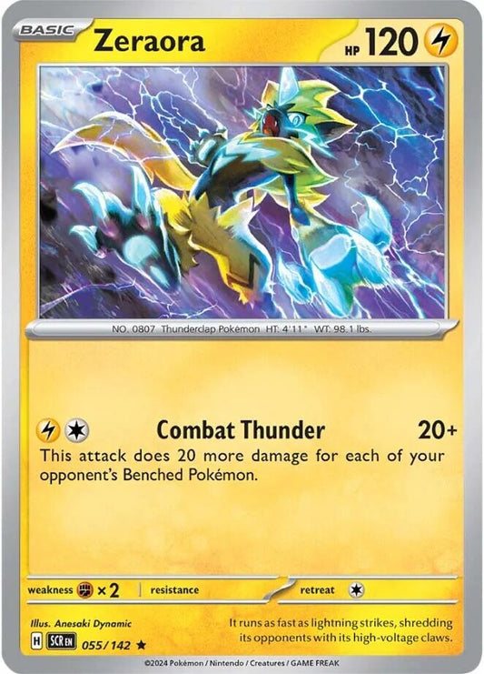 Pokemon: Zeraora - 055/142 card image