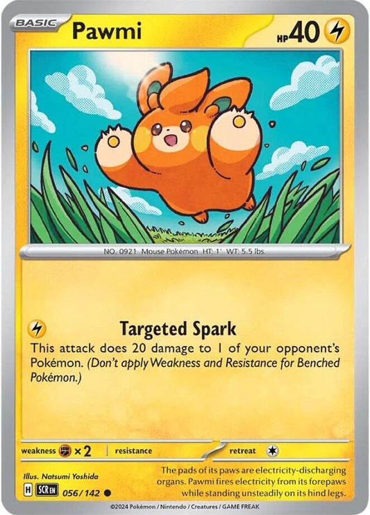 Pokemon: Pawmi card image