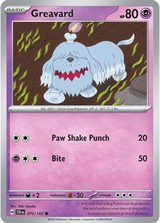 Pokemon: Greavard card image