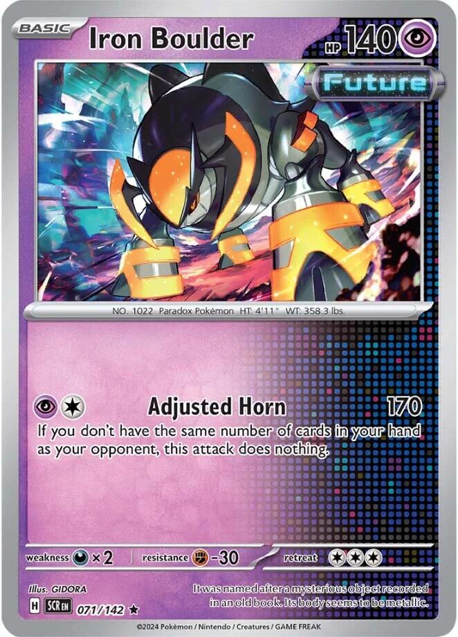 Pokemon: Iron Boulder card image