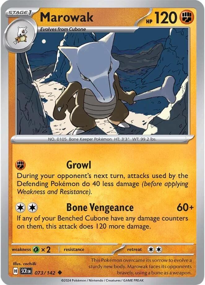 Pokemon: Marowak card image