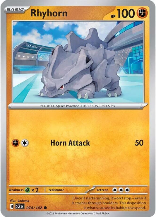 Pokemon: Rhyhorn card image