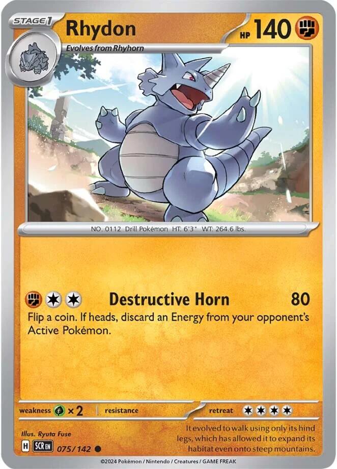 Pokemon: Rhydon card image