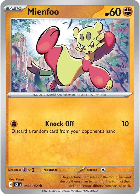 Pokemon: Mienfoo card image