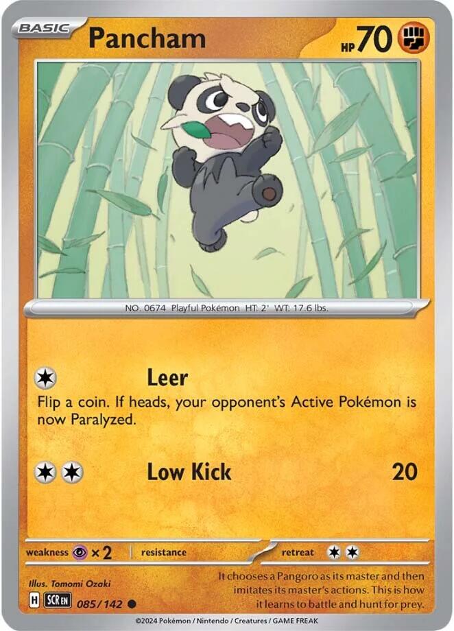 Pokemon: Pancham card image