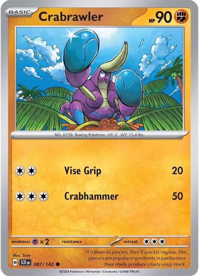 Pokemon: Crabrawler card image