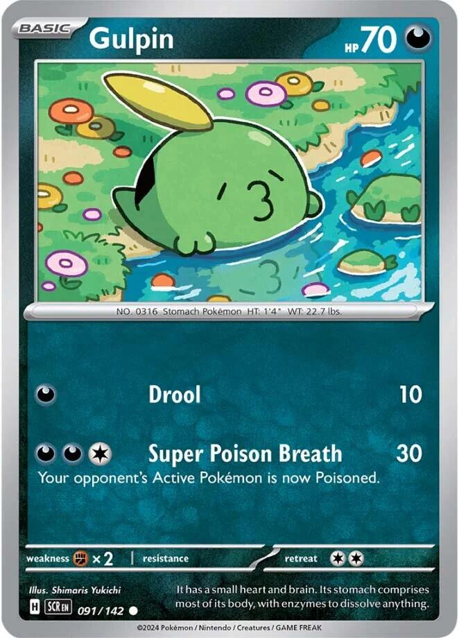 Pokemon: Gulpin - 091/142 card image