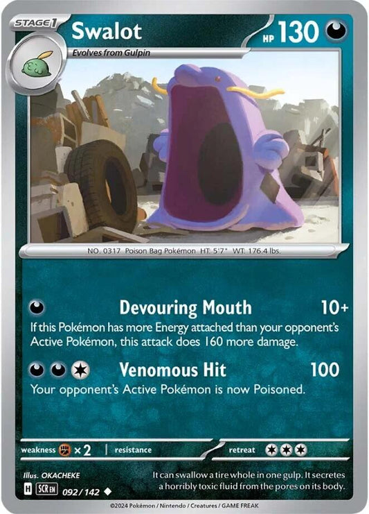 Pokemon: Swalot card image