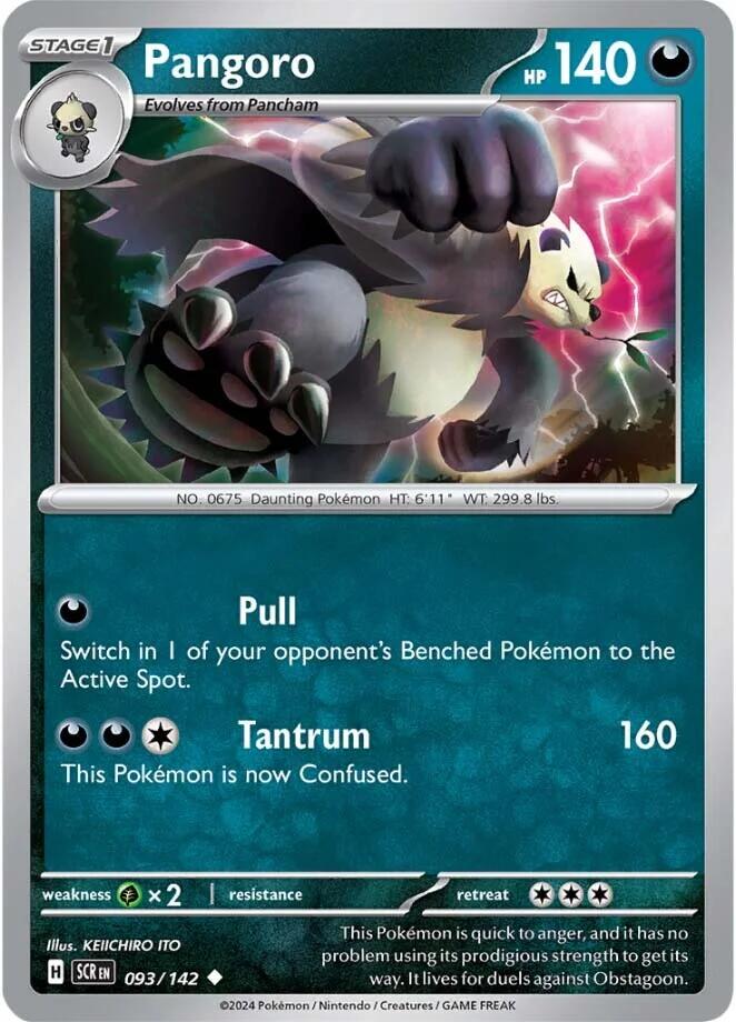 Pokemon: Pangoro card image