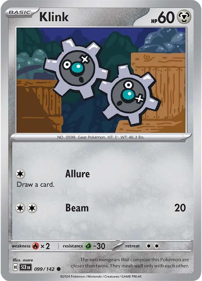 Pokemon: Klink card image