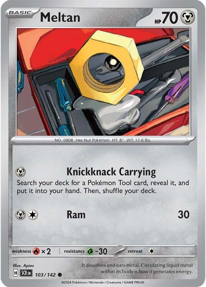 Pokemon: Meltan - 103/142 card image