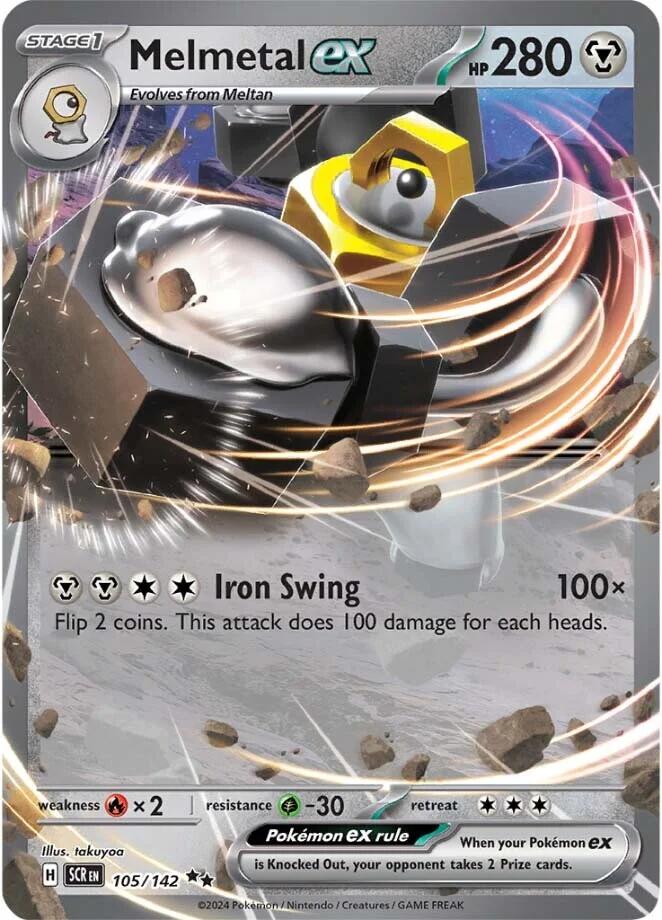 Pokemon: Melmetal ex card image