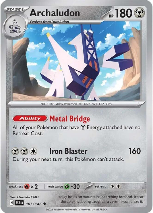 Pokemon: Archaludon - 107/142 card image