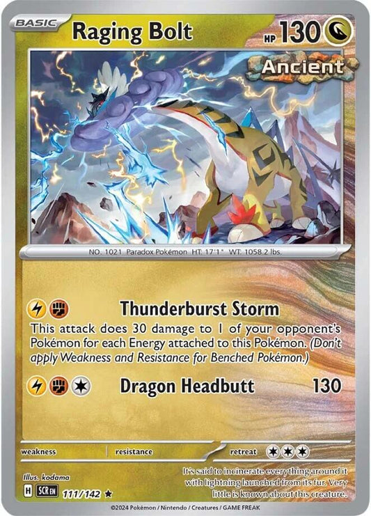 Pokemon: Raging Bolt card image