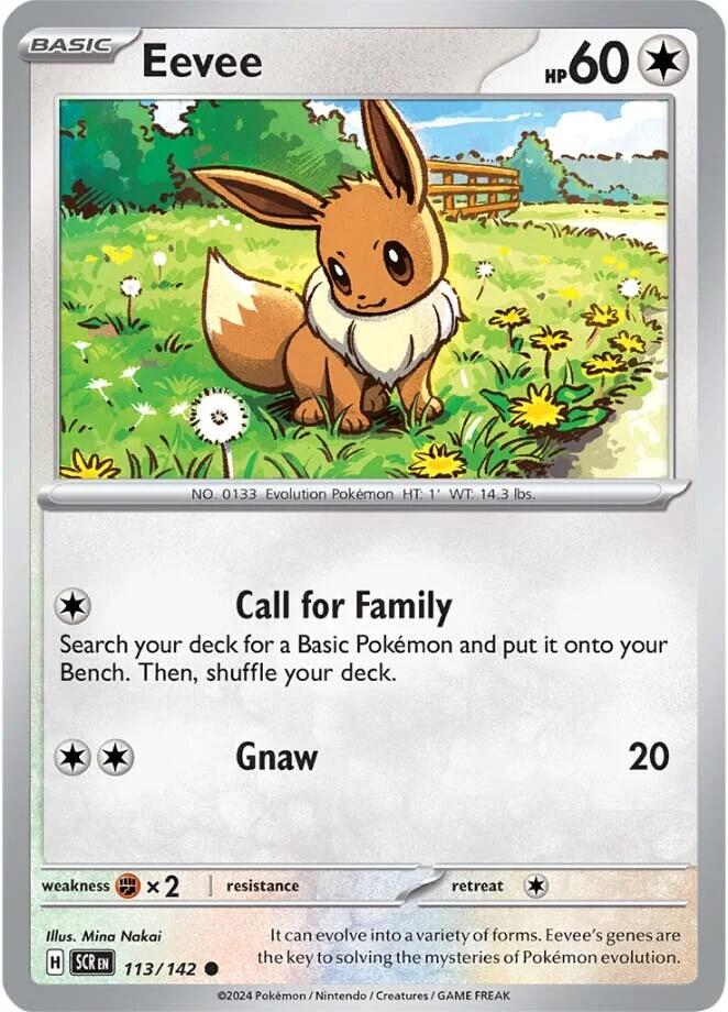 Pokemon: Eevee card image