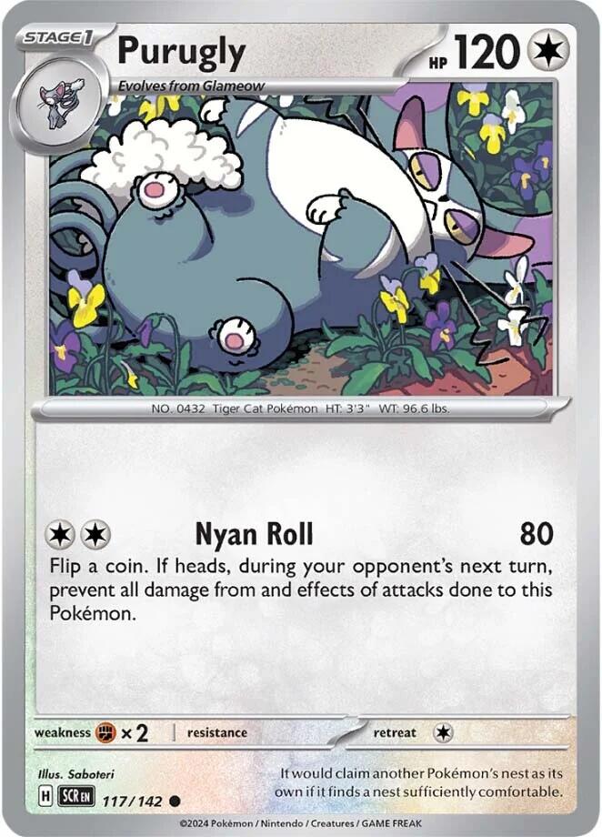 Pokemon: Purugly card image