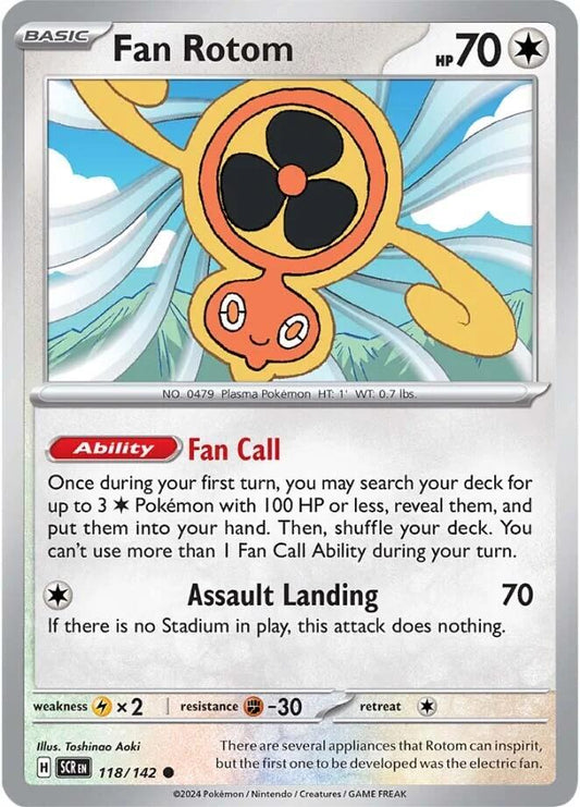 Pokemon: Fan Rotom card image