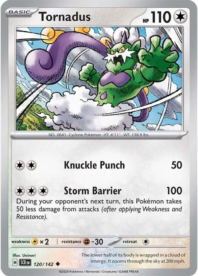 Pokemon: Tornadus card image