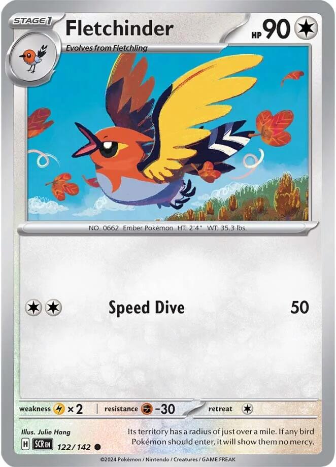 Pokemon: Fletchinder card image