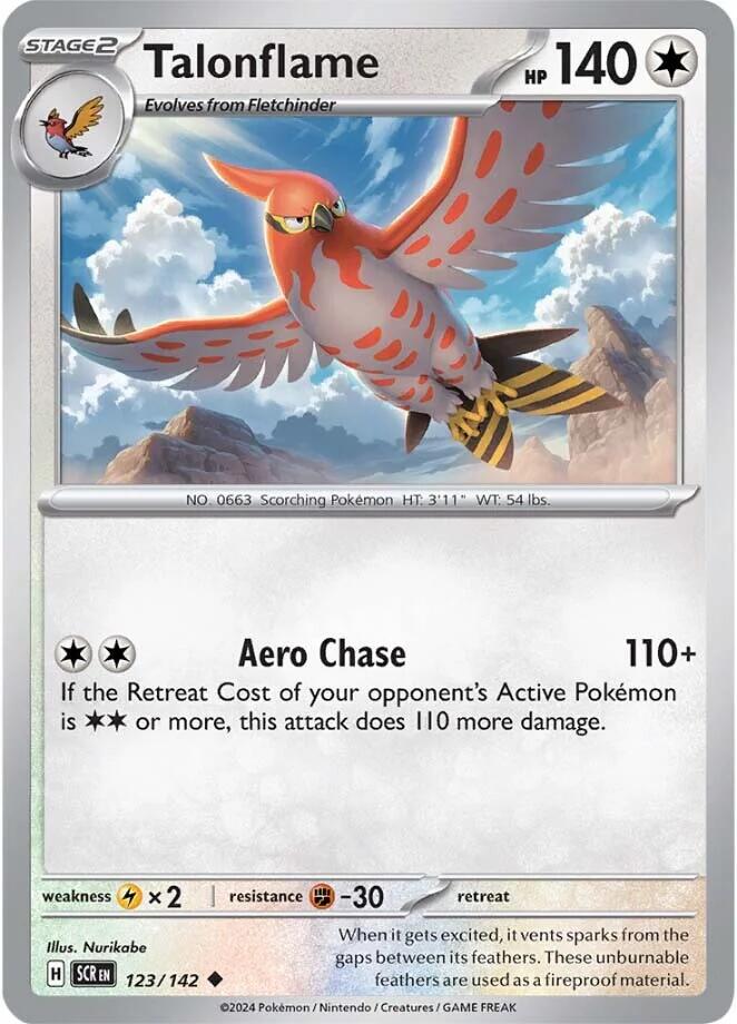 Pokemon: Talonflame card image