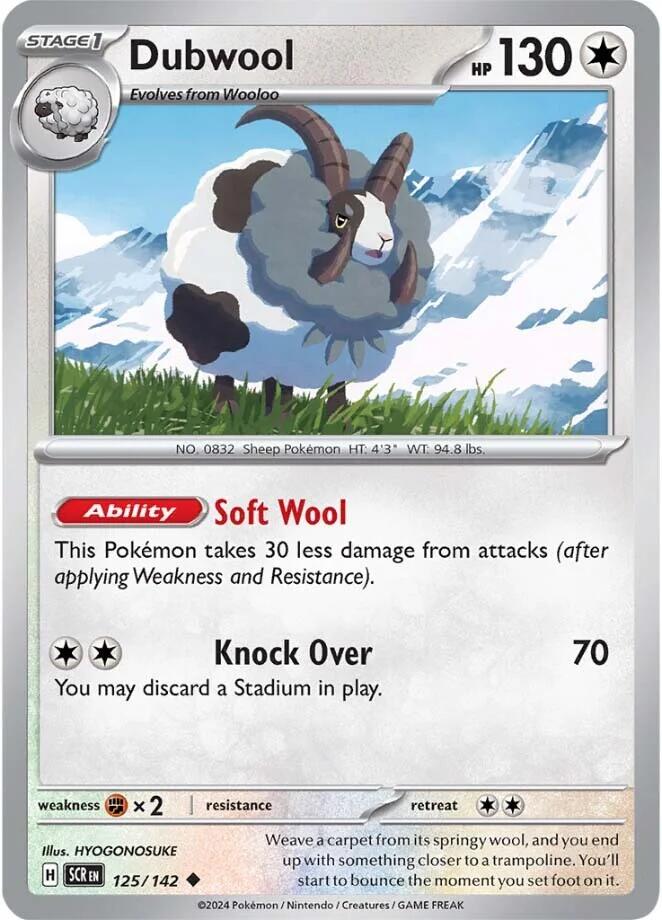 Pokemon: Dubwool card image