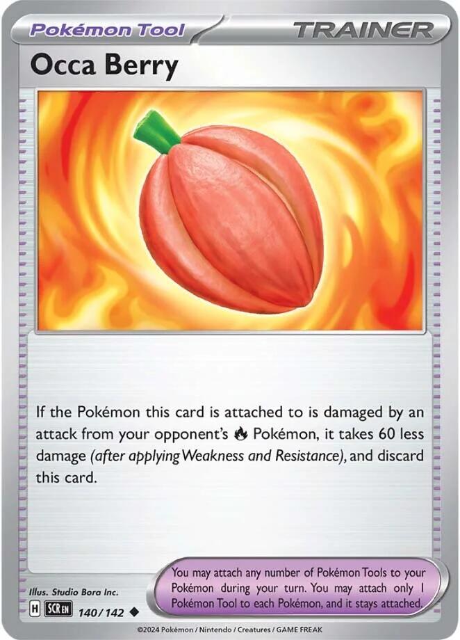 Pokemon: Occa Berry card image