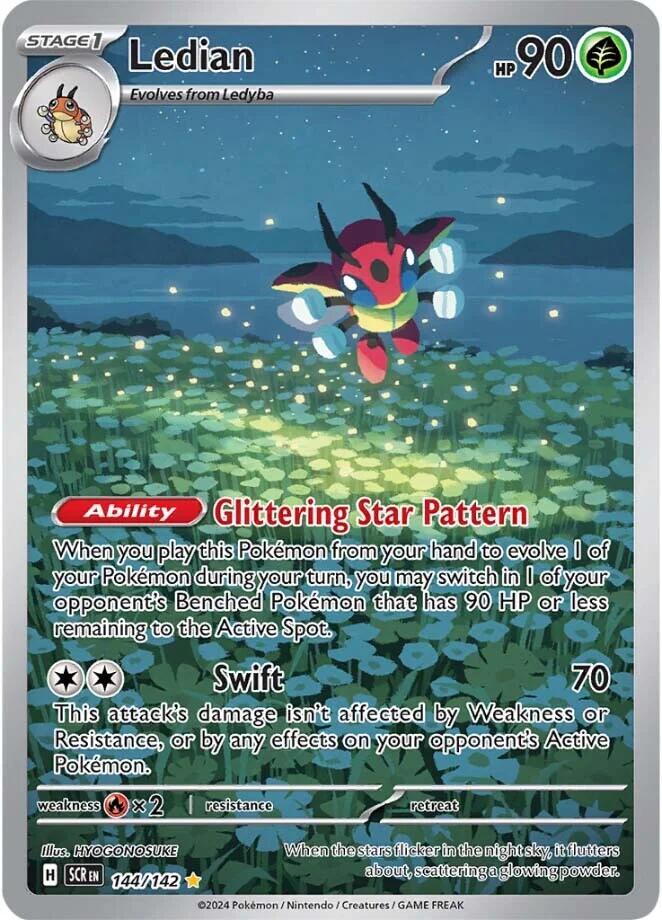 Pokemon: Ledian - 144/142 card image