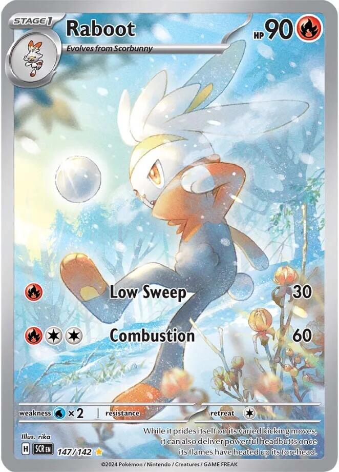 Pokemon: Raboot - 147/142 card image