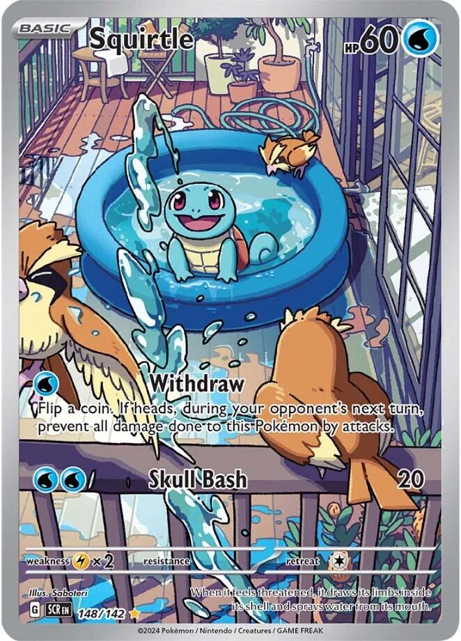 Pokemon: Squirtle card image