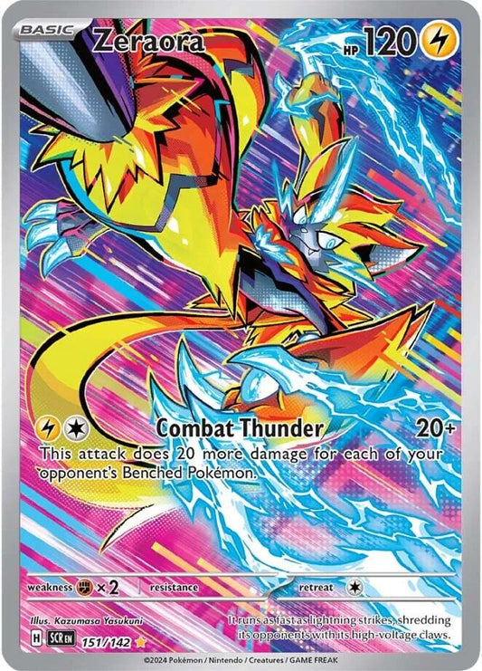 Pokemon: Zeraora - 151/142 card image