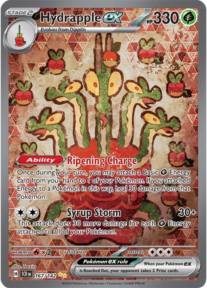 Pokemon: Hydrapple ex - 167/142 card image