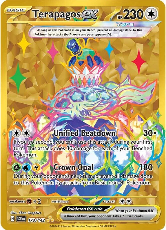 Pokemon: Terapagos ex - 173/142 card image